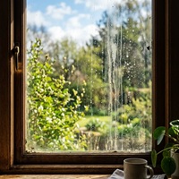 Špinavé okno mytí oken 200